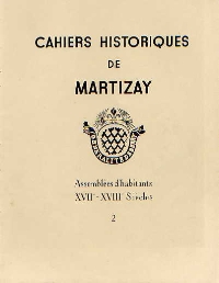 Couverture du Cahier historique n°2 (1954)