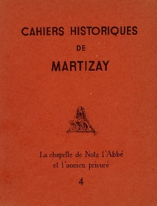 Couverture du Cahier historique n°4 (1958)