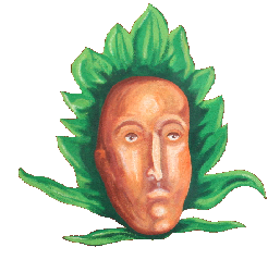 Masque peint gallo-romain, emblème du musée